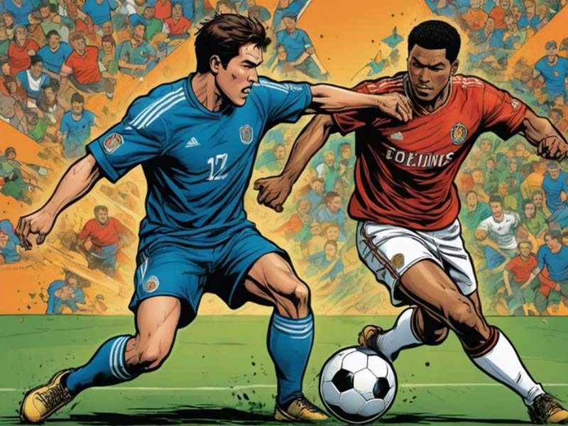 罗马0-1落后！斯维拉尔扑球失误，斯卡尔维尼飞身撞射破门